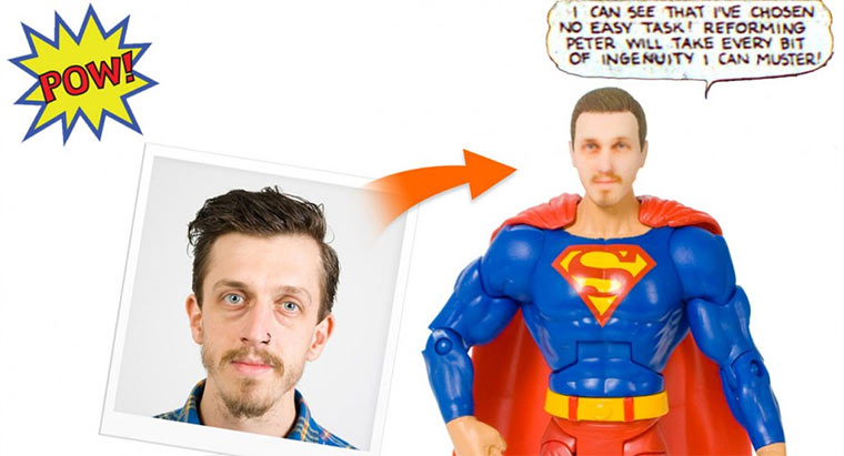 Gadget des Monats: personalisierte Actionfigur