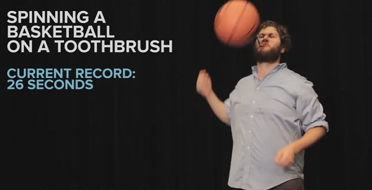 Weltrekord im keine Weltrekorde-Aufstellen