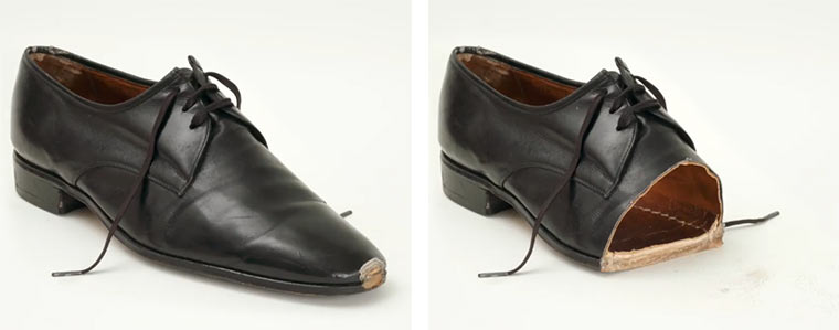 Stopmotion: Dinge weg-gesandstrahlt