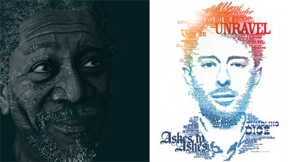 Hochkünstlerische Schriftbilder