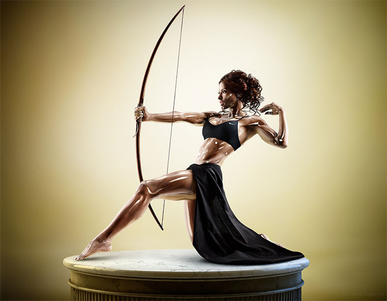 Moderne Sportlerskultpuren