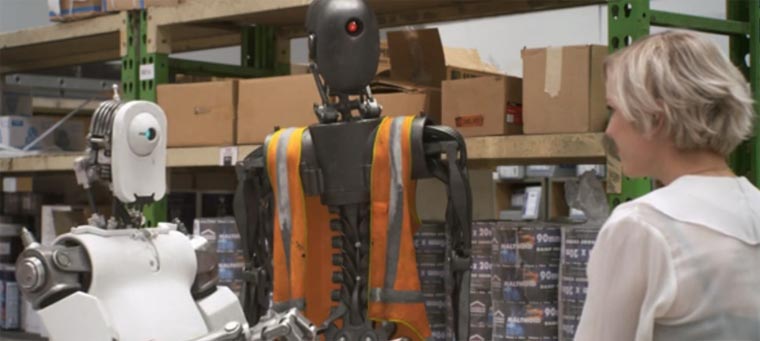 Roboter-Kurzfilm: Shelved
