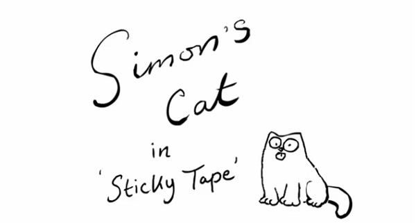 Simon’s Cat – Sticky Tape