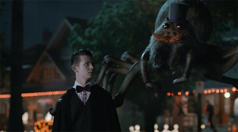 Die gigantische Komiker-Spinne