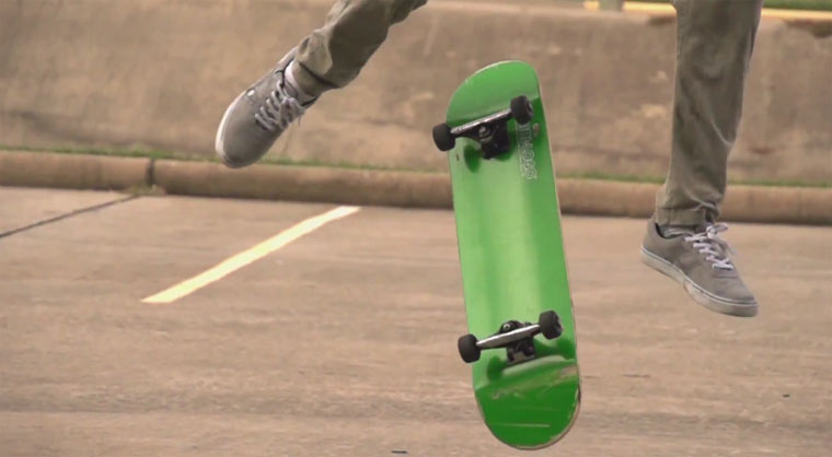 Skateboarding in Superslowmotion