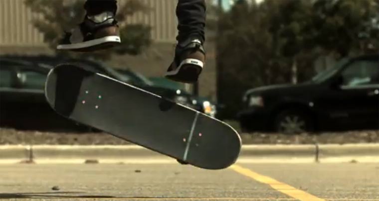 Skateboard-Tricks in bis zu 1.000 fps