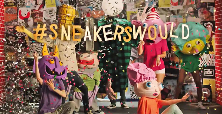 #sneakerswould vs. langweilige Web-Ads