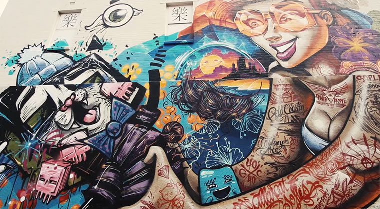 Graffiti: SOFLES x ALLEYCAT