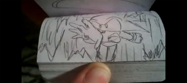 Sonic The Hedgehog Daumenkino