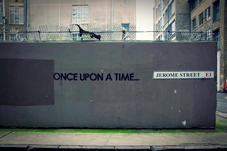 Streetart: Die Geschichte an der Wand