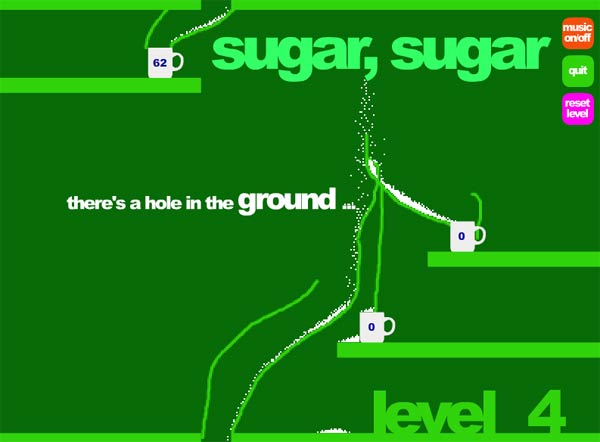 Spiel den Zuckerverteiler