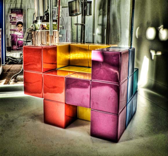 Der Tetris-Stuhl