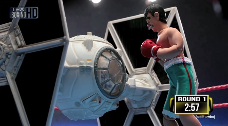 Thai Fighter vs. Tie Fighter