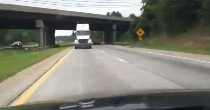 Fieser Streich: Der Geisterfahrertruck