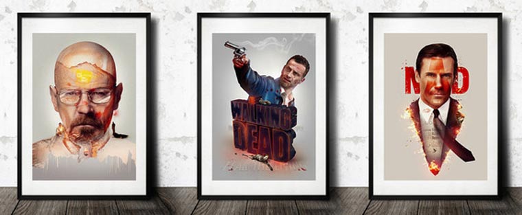 Grandiose alternative Serienposter