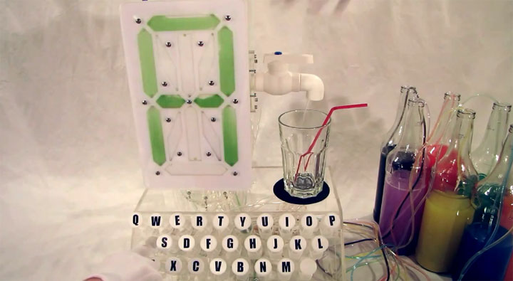 Schreibcocktailmaschine