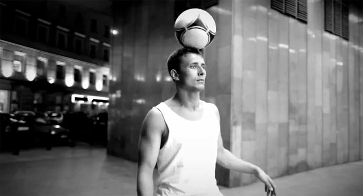 Kunst am Ball: Fußball-Streetart