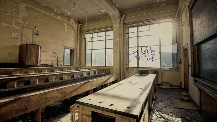 Schönheit verlassener Orte