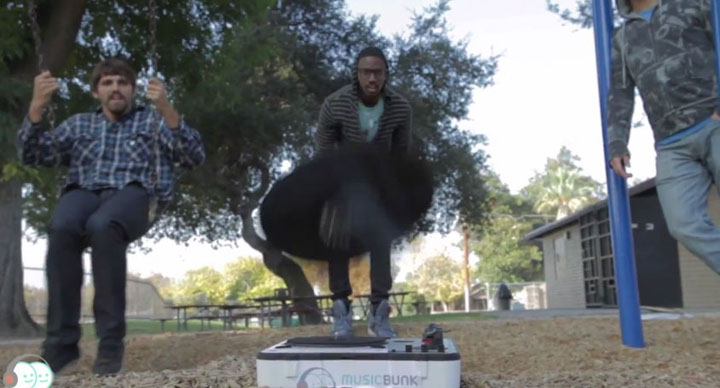 Vinyl-Wurf-Trickshots