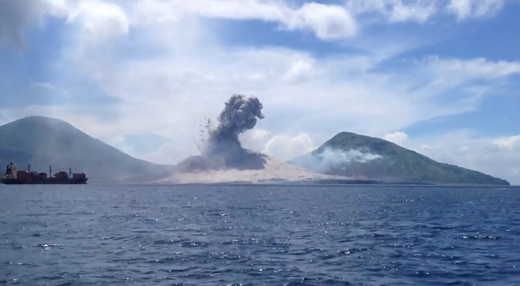 Vulkanausbruch in Papua-Neuguinea