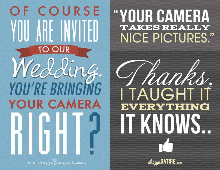 Als Fotograf hat man es nicht leicht