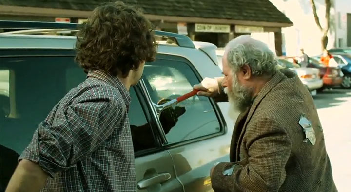 Der magische Autoscheibenputzer