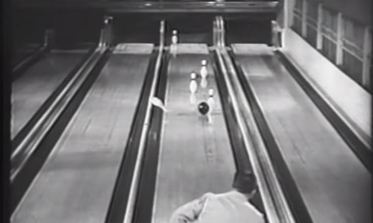 Bowling-Trickshots von 1948 Bowling-Tricks_1948 