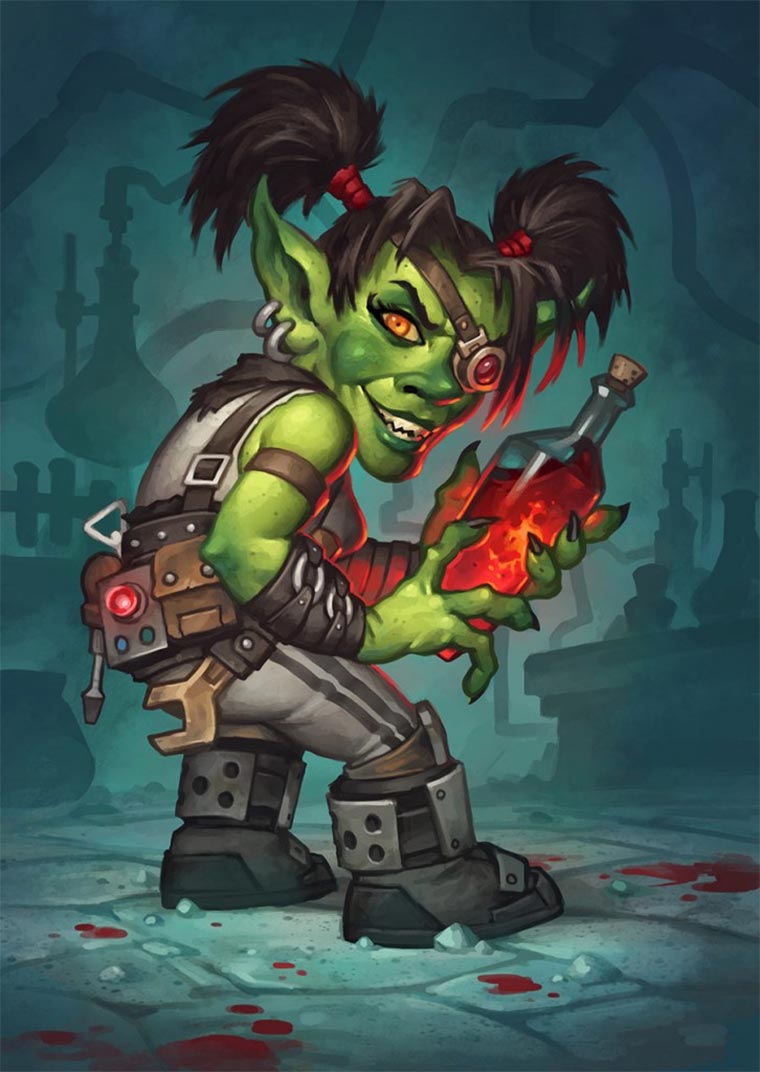 Digital Paintings: Hearthstone Hearthstone-Illustrations_17 