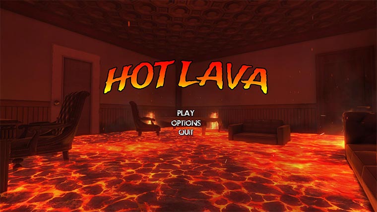 Der Boden ist Lava als Videospiel