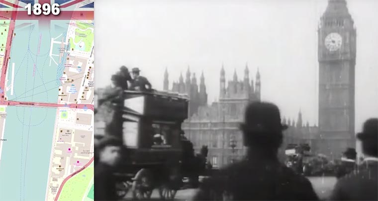 Die ältesten Aufnahmen von London