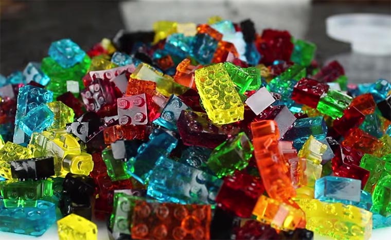 Weingummi-LEGO LEGO-gummy 