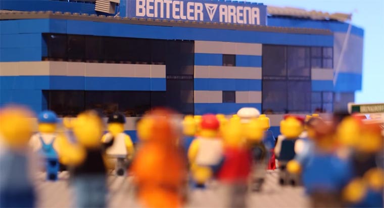 SC Paderborn in LEGO