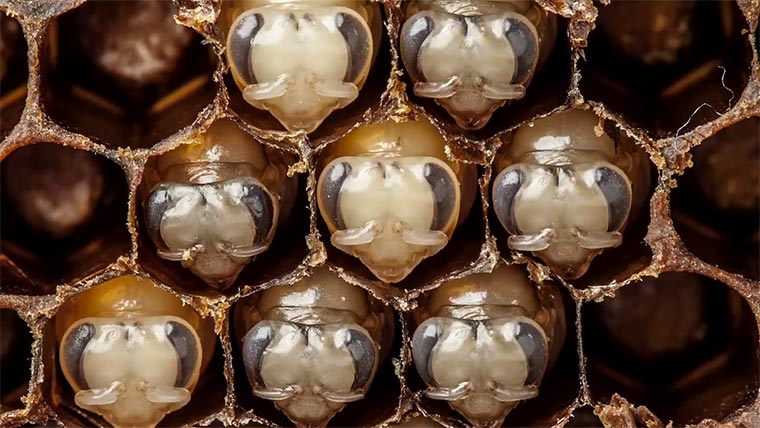 Timelapse: Birth of a Bee