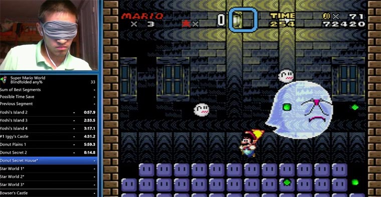 Super Mario World blind durchspielen