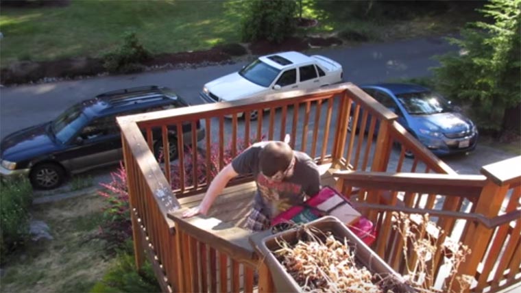 Orgelpfeifen-Treppe musical-stairs 