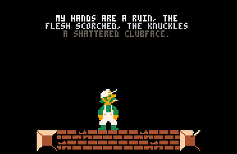 Super-gelangweilter Tristesse-Mario Ennuigi 