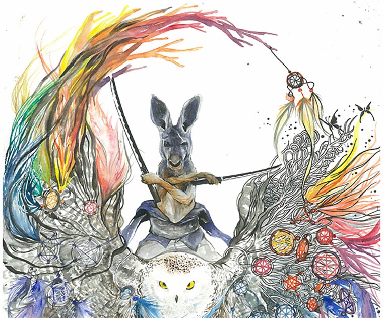 Wasserfarb-Malerei: Jongkie Jongkie_01 