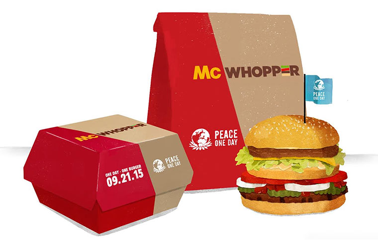 Bringt der McWhopper den Fast Food-Frieden?