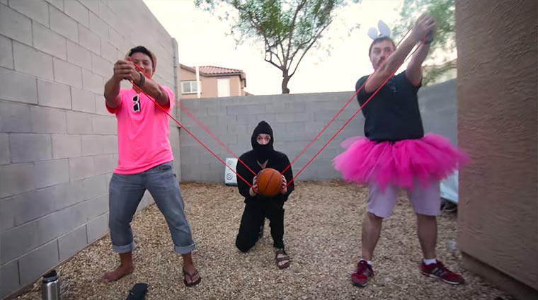 Rube Goldberg Machine Dunk