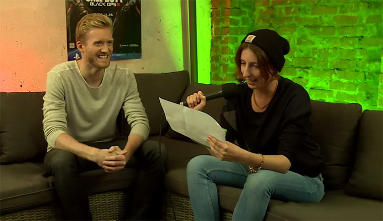 André Schürrle, Call of Duty-Meister? Andre-Schuerrle_Rocketbeans 