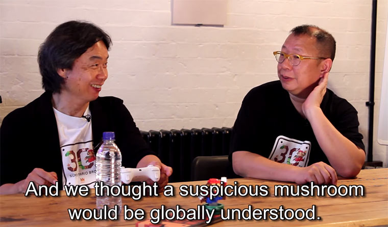 Super Mario-Erfinder erklärt Level 1-1