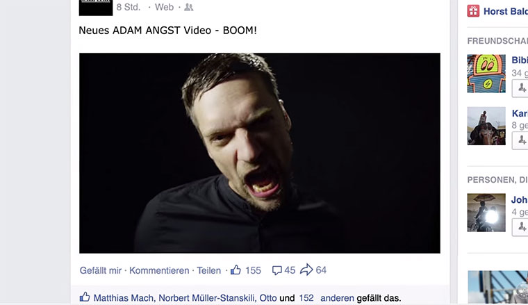 Adam Angst – Splitter von Granaten
