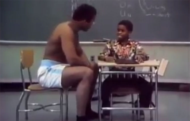 Muhammad Ali überrascht Kinder