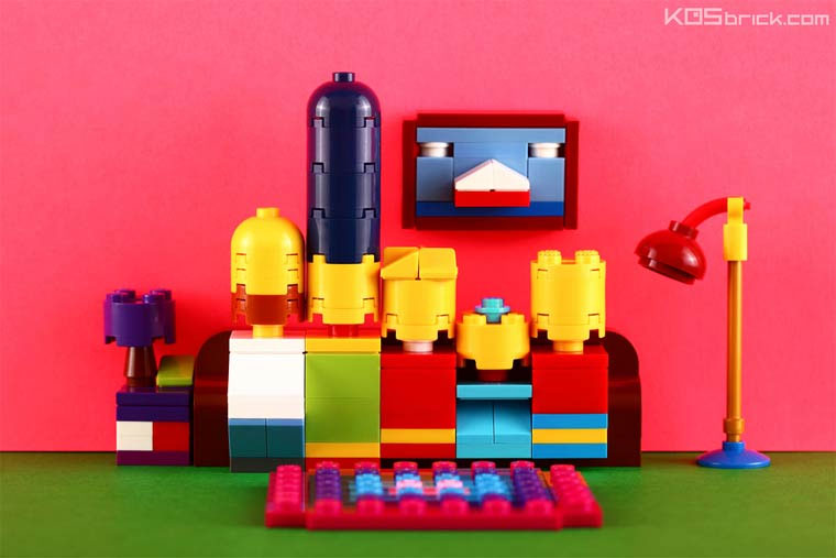 Mini-LEGO-Kunst von KOS brick KOS-brick_01 