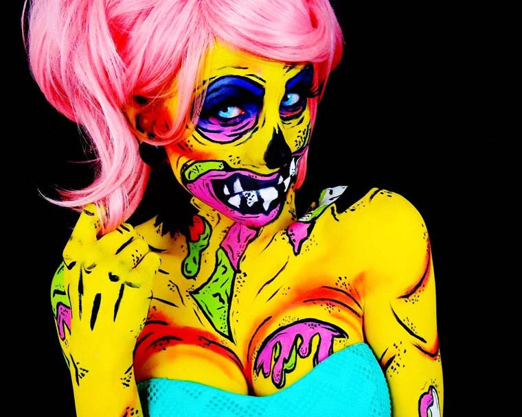 Monsterliche Bodypaintings