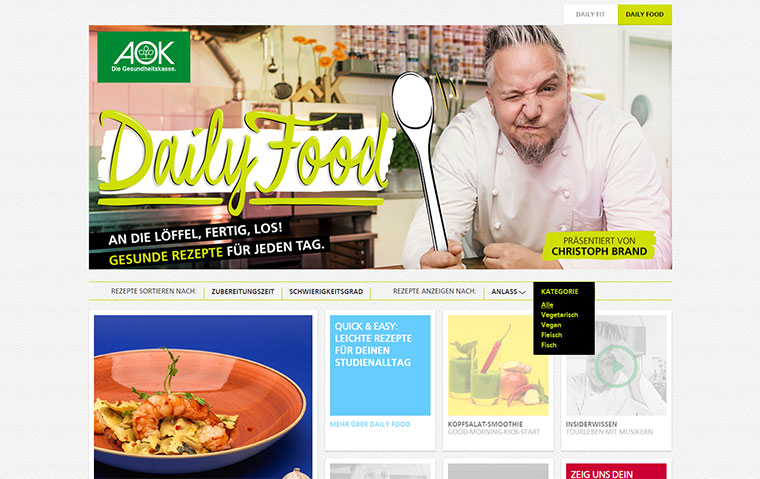 Studi-Rezepte vom Koch der Musikstars AOK_Daily_Food_02 