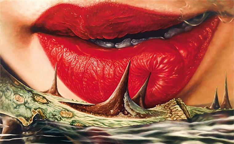 Kim Sung Jin malt lauter rote Lippen Kim-Sung-Jin_08 