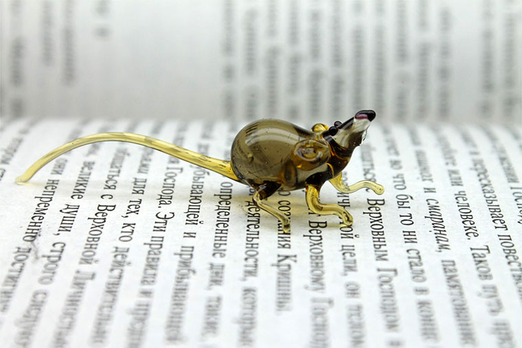 Detailverliebte Glas-Tierchen