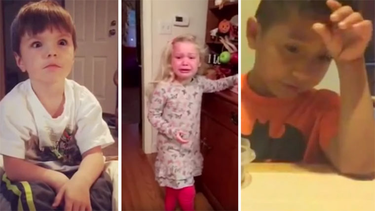 Eltern sagen mal wieder ihren Kindern, sie hätten alle Halloween-Süßigkeiten gegessen