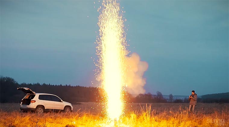 1.000 Wunderkerzen auf einmal